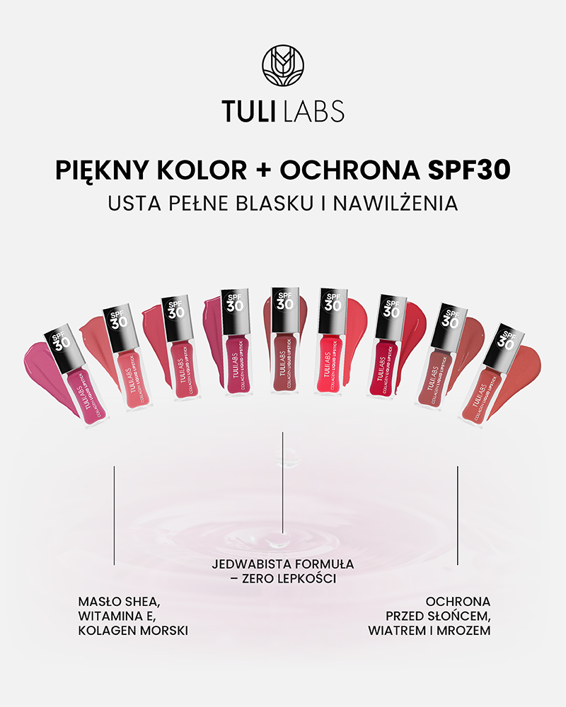 Pomadki kolagenowe SPF30