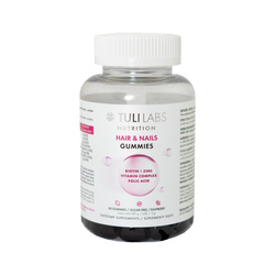 TULI LABS Hair & Nails Gummies - żelki na włosy i paznokcie z biotyną 60szt (180g)
